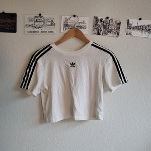 Adidas crop tee
